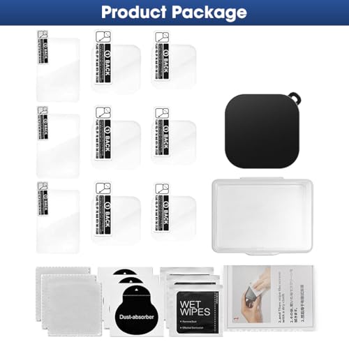 ZORBES® 10PCS For Hero 13 Screen Protector Compatible with GoPro Hero 13 Black, 9H Ultra Clear Tempered Glass Screen Only for GoPro Hero13 Accessories, Screen Protector &Silicone Lens Protective Cover ZORBES® 10PCS For Hero 13 Screen Protector Compatible with GoPro Hero 13 Black, 9H Ultra Clear Tempered Glass Screen Only for GoPro Hero13 Accessories, Screen Protector &Silicone Lens Protective Cover